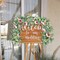 Artificial Flowers Garland 6FT Eucalyptus Flower Garlands Vintage Peony Rose Vine Faux Floral Garland for Wedding Party Arch Table Wall Backdrop Decoration (Vintage Pink, 4PCS)